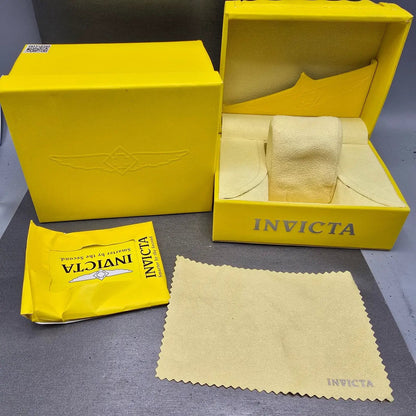 Invicta I Force Chronograph Watch Men 46mm White Dial Steel Date 2771 NewBattery12