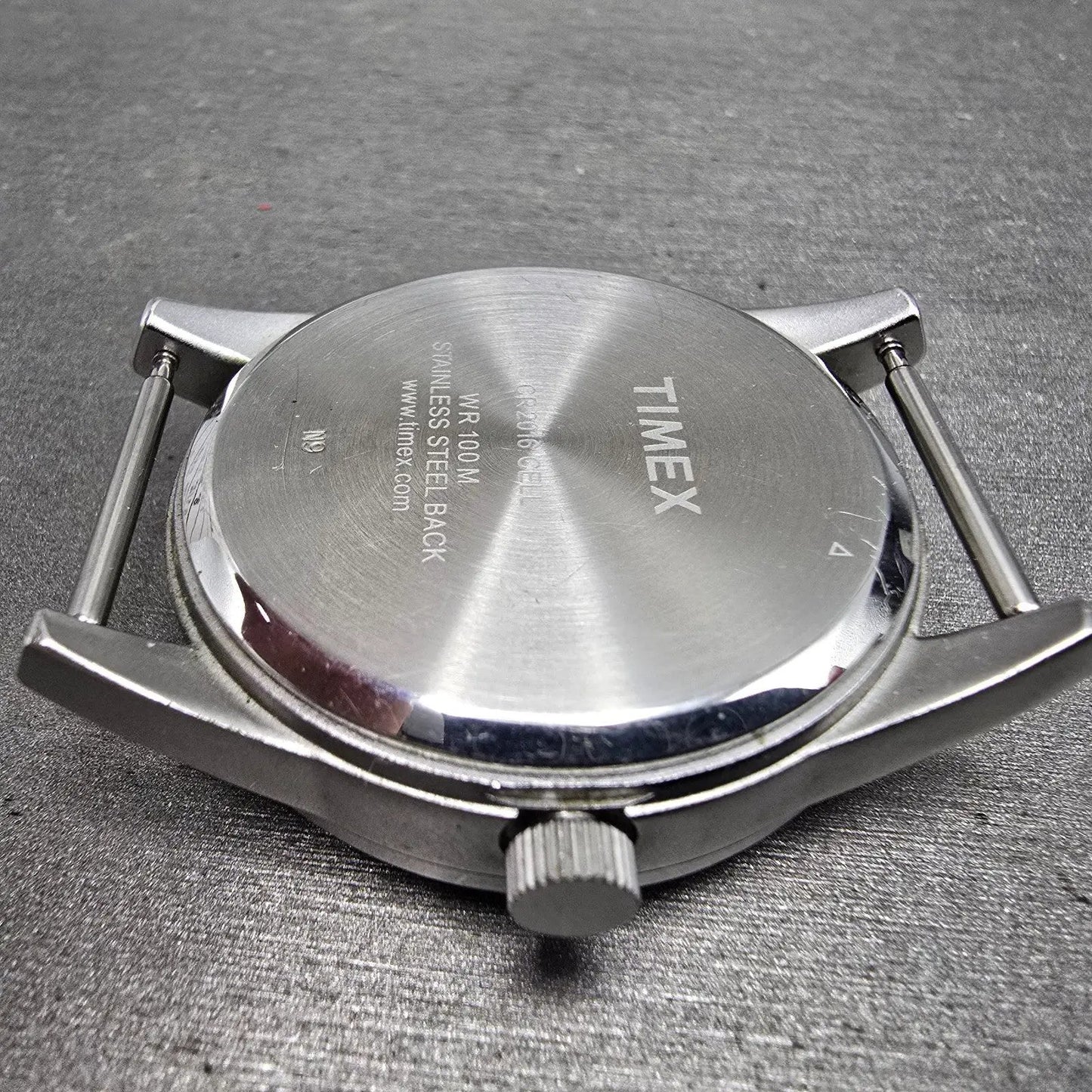 Timex Prepetual Calendar Watch Men 37mm Gray Dial Silver Tone Daydate PARTS9