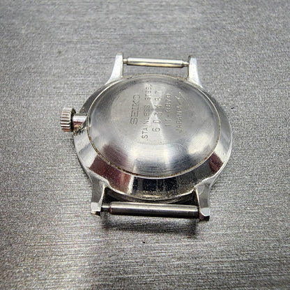Seiko Socie Watch Women 25mm White Dial Steel Manual Wind Runs 110870 Vintage9