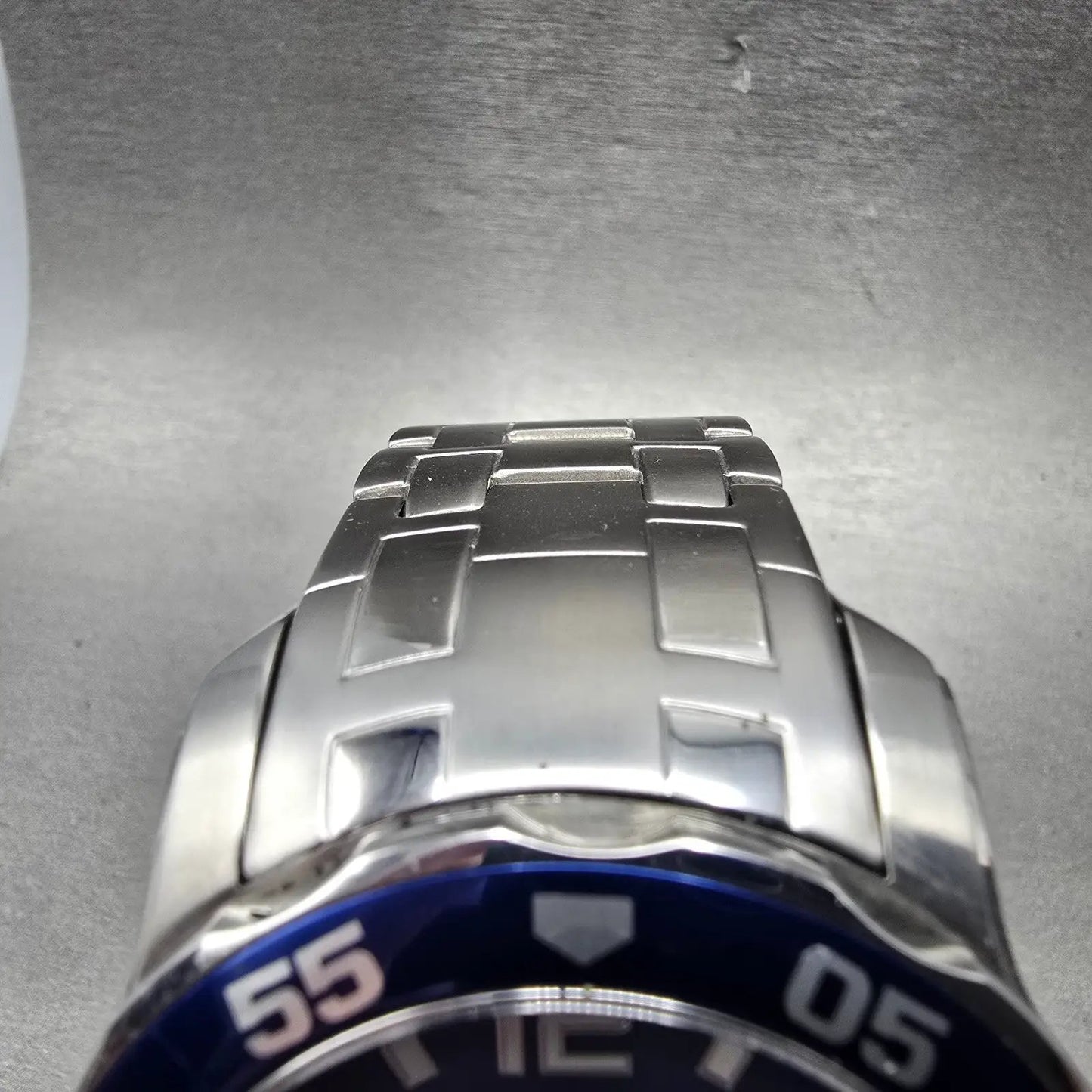 Invicta Pro Diver Watch Men 48mm Blue Dial Silver Tone Daydate 7496 New Battery6