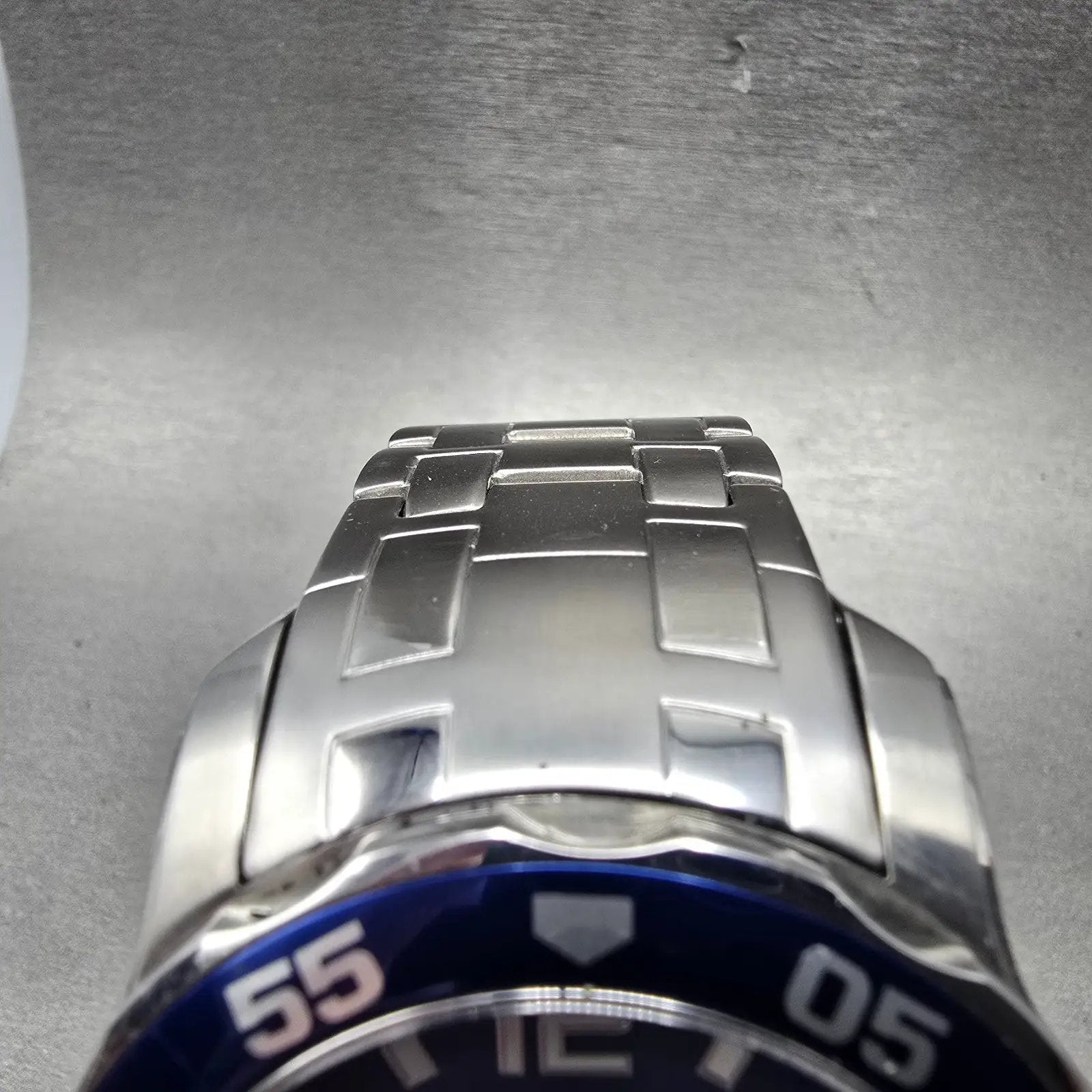Invicta Pro Diver Watch Men 48mm Blue Dial Silver Tone Daydate 7496 New Battery6
