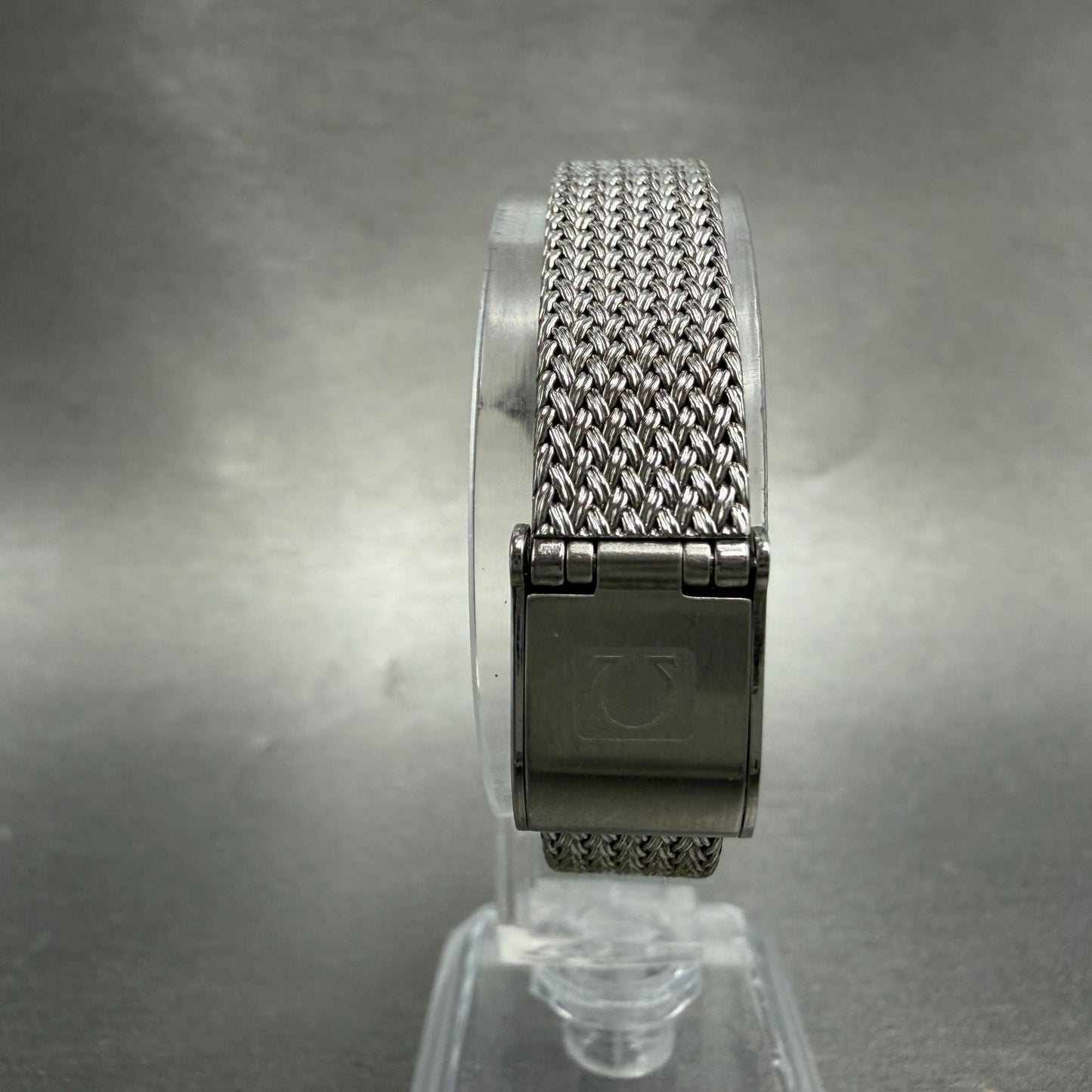 Omega De Ville Watch Women 20mm White Dial Silver Tone Round Manual Wind Runs7
