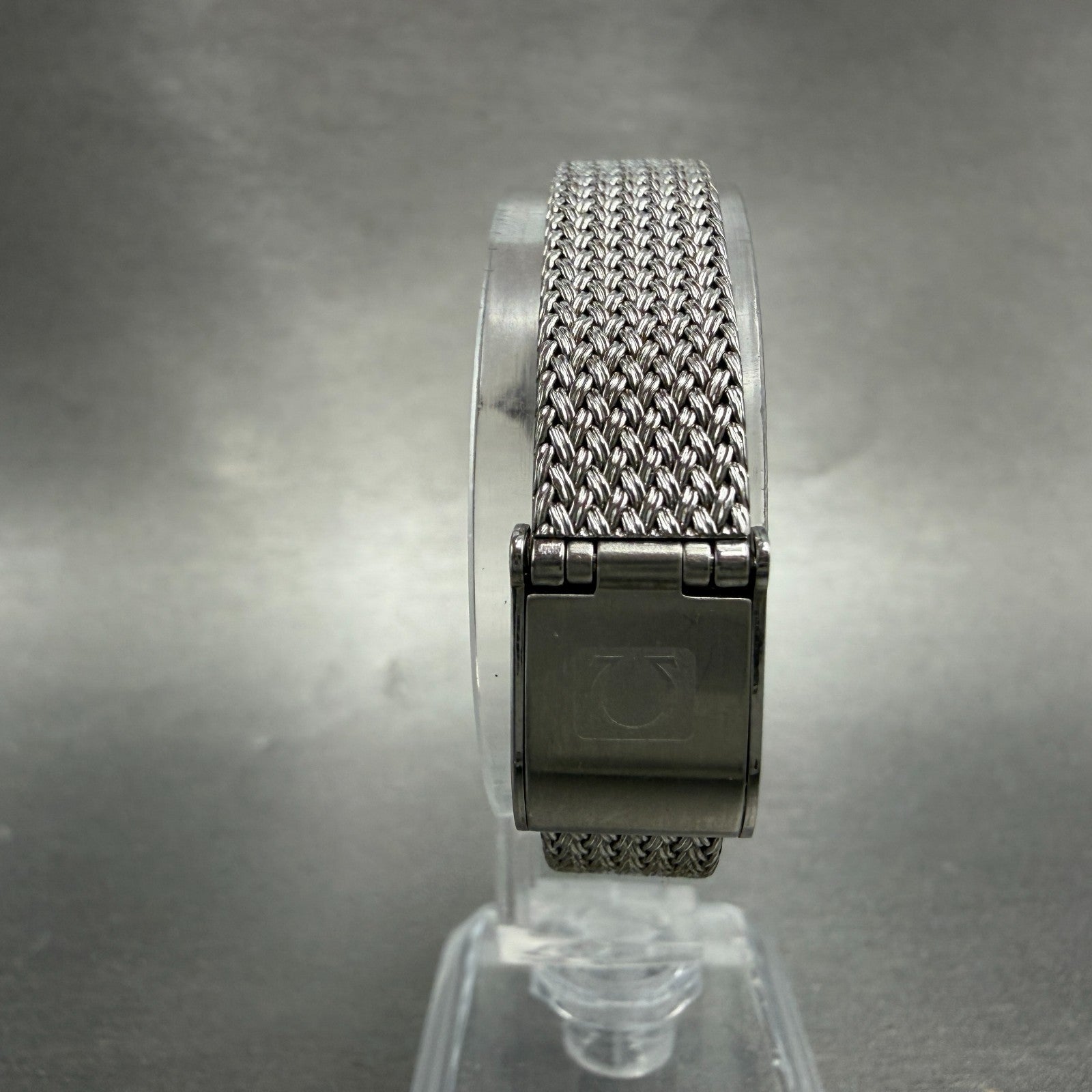 Omega De Ville Watch Women 20mm White Dial Silver Tone Round Manual Wind Runs7