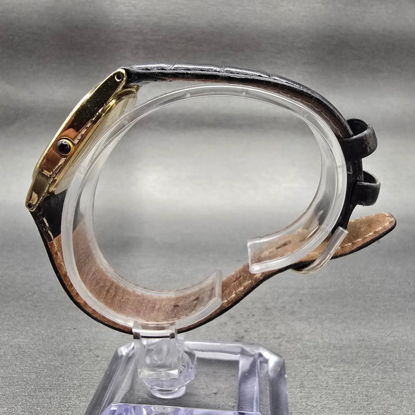 Citizen Watch Women 26mm Silver Dial Gold Tone Oval 9630-B00314 New Battery6