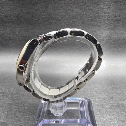 Swatch Tresor Blanc Watch Women 33mm White Dial Silver Tone YLS141GC New Battery6