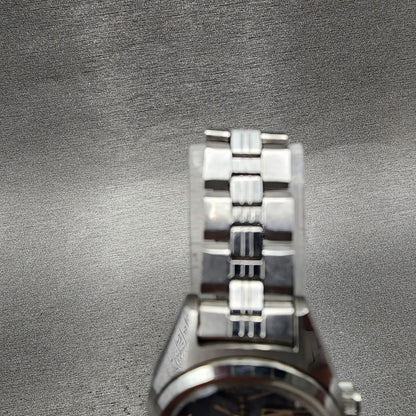 Seiko Automatic Watch Women 24mm Blue Dial Silver Tone Daydate 27060320 Runs4