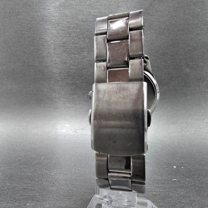 Citizen Reguno Watch Men 36mm Black Dial Steel SolarAtomic H415 Round Runs8