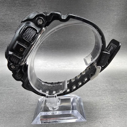 Casio G-Shock GD-100 Watch Men 51mm Black Chrono Alarm Round New Battery READ7