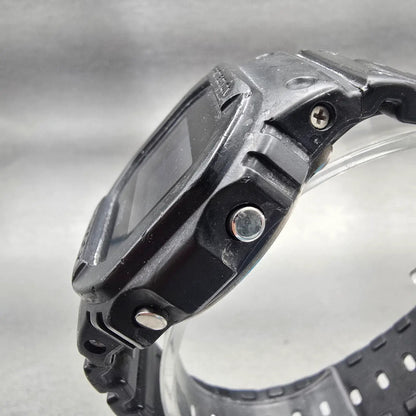 Casio G-Shock DW-5600BB Watch Men 43mm Black Alarm Chronograph New Battery2