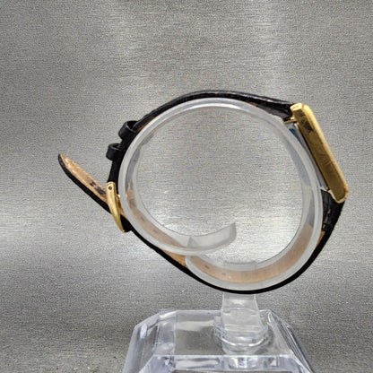 Seiko Tank Watch Women 18mm White Dial Gold Tone Rectangle 1n010lk0 New Battery8