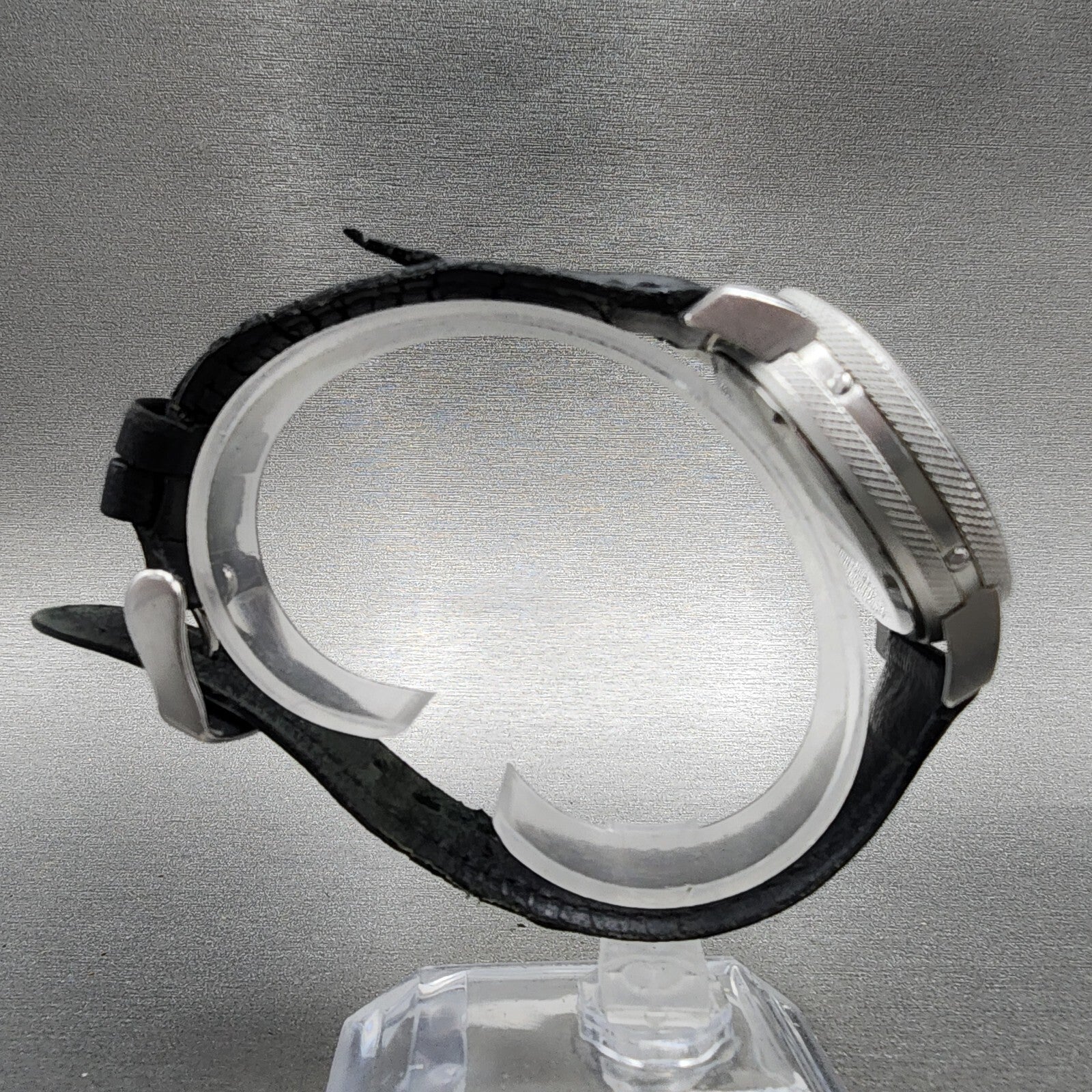 Timberland Dive Watch Men 36mm Orange Dial Steel Date Round YBAL1 New Battery8