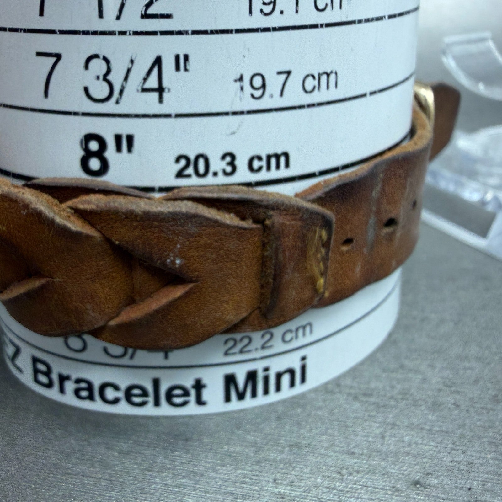 Timex Indiglo Watch Men 38mm Cream Dial Brown Tone Round New Battery VTG10