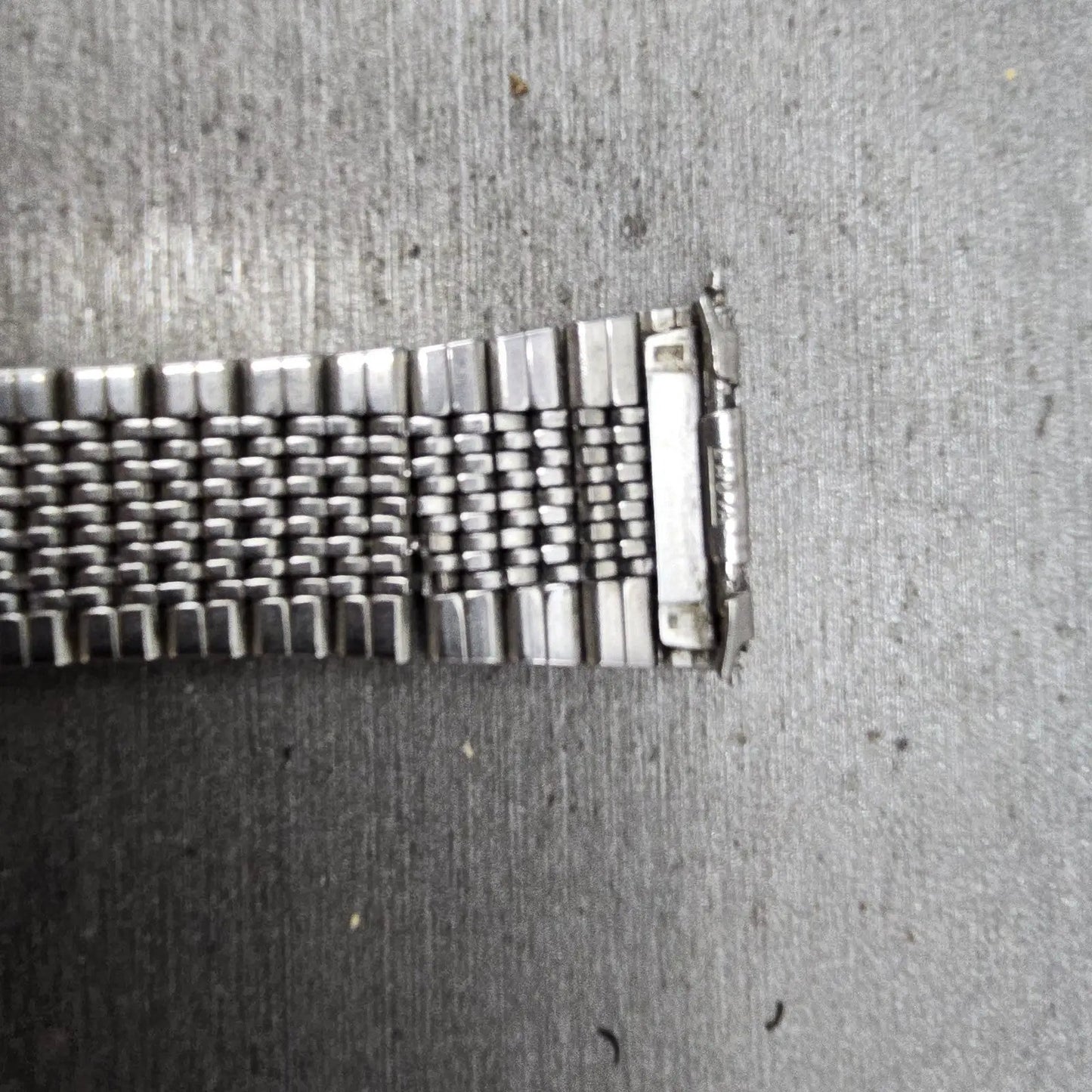 Seiko Bracelet 19mm Stainless Steel Silver Tone Vintage LA07A Japan READ!!!!!!!10