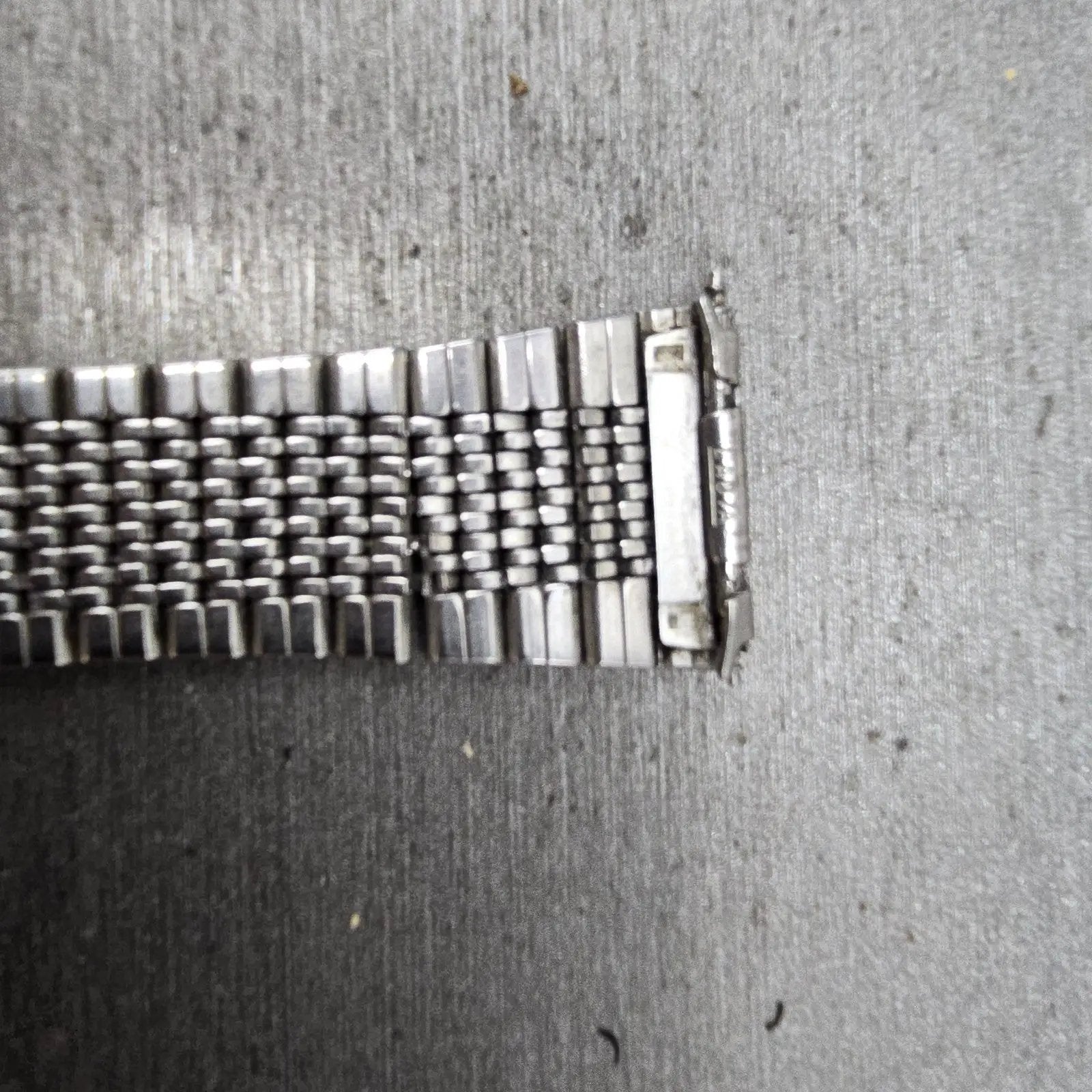 Seiko Bracelet 19mm Stainless Steel Silver Tone Vintage LA07A Japan READ!!!!!!!10