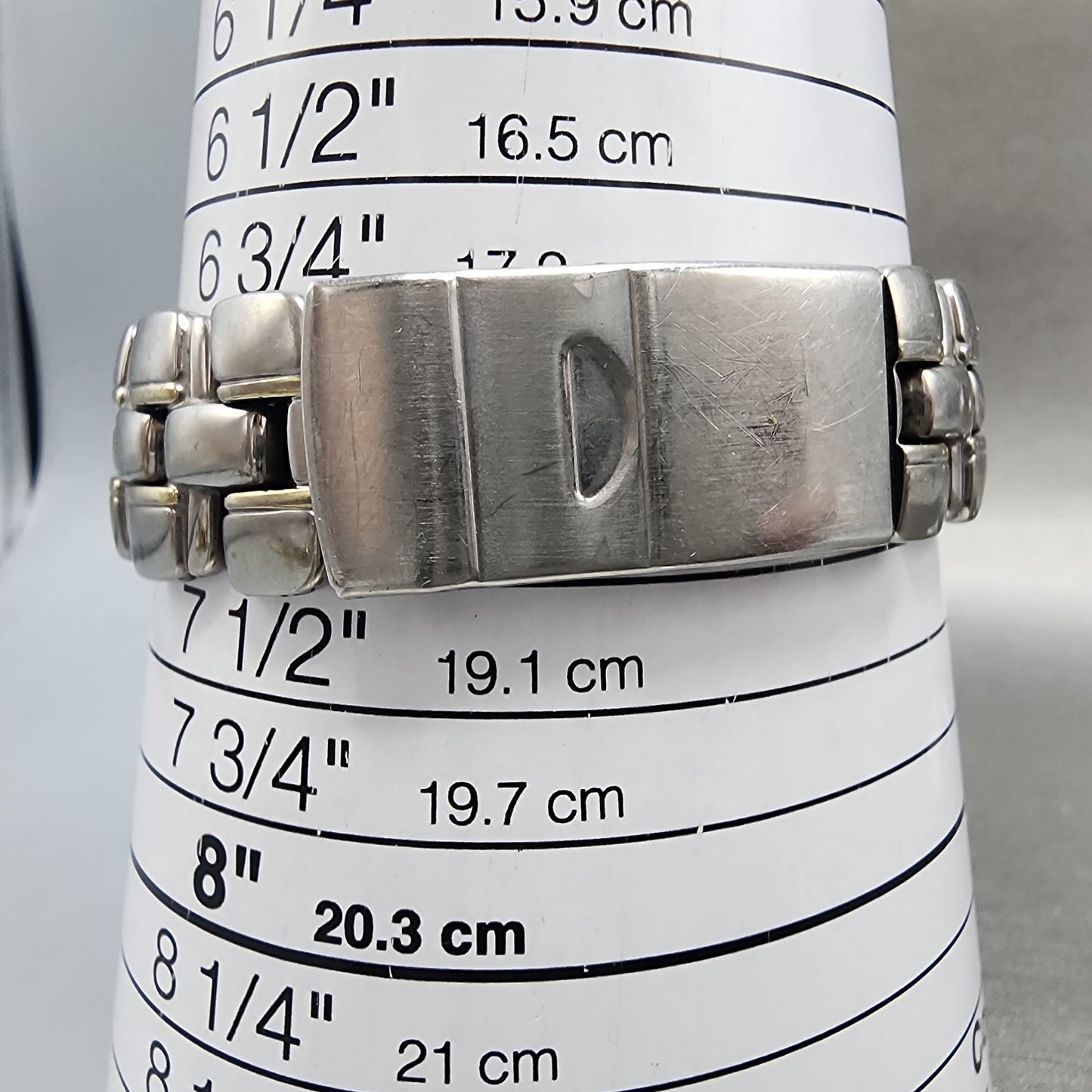 Seiko Scuba Dive Watch Men 38mm MOP Dial Titanium Tone Date 7n356120 PARTS11