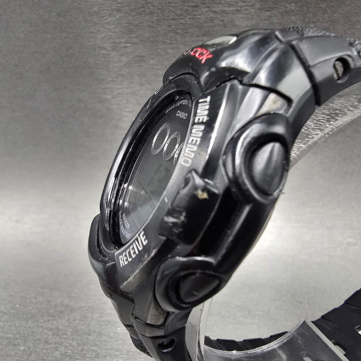 Casio G-Shock GW-530A Watch Men 46mm Black Alarm Chronograph Digital Works Solar2