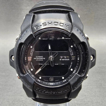 Casio G-Shock GS-300 Watch Men 43mm Black Titanium Analog Digital 2301 PARTS0
