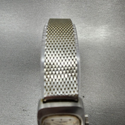 VTG Longines Flagship Watch Women 18mm Silver Dial Steel Rectangle Manual Wind4