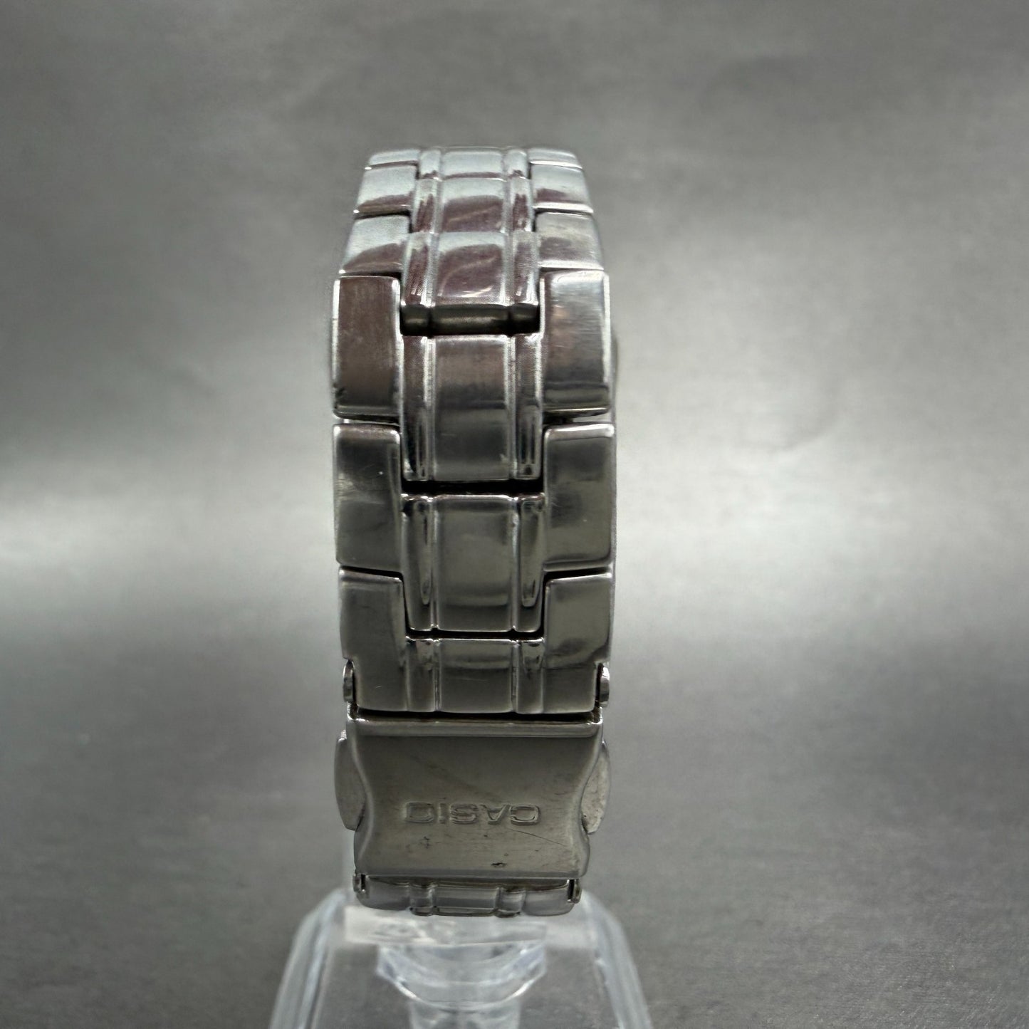 Casio Waveceptor Watch Women 30mm Purple Dial Silver Tone Round LWQ-150 Runs7