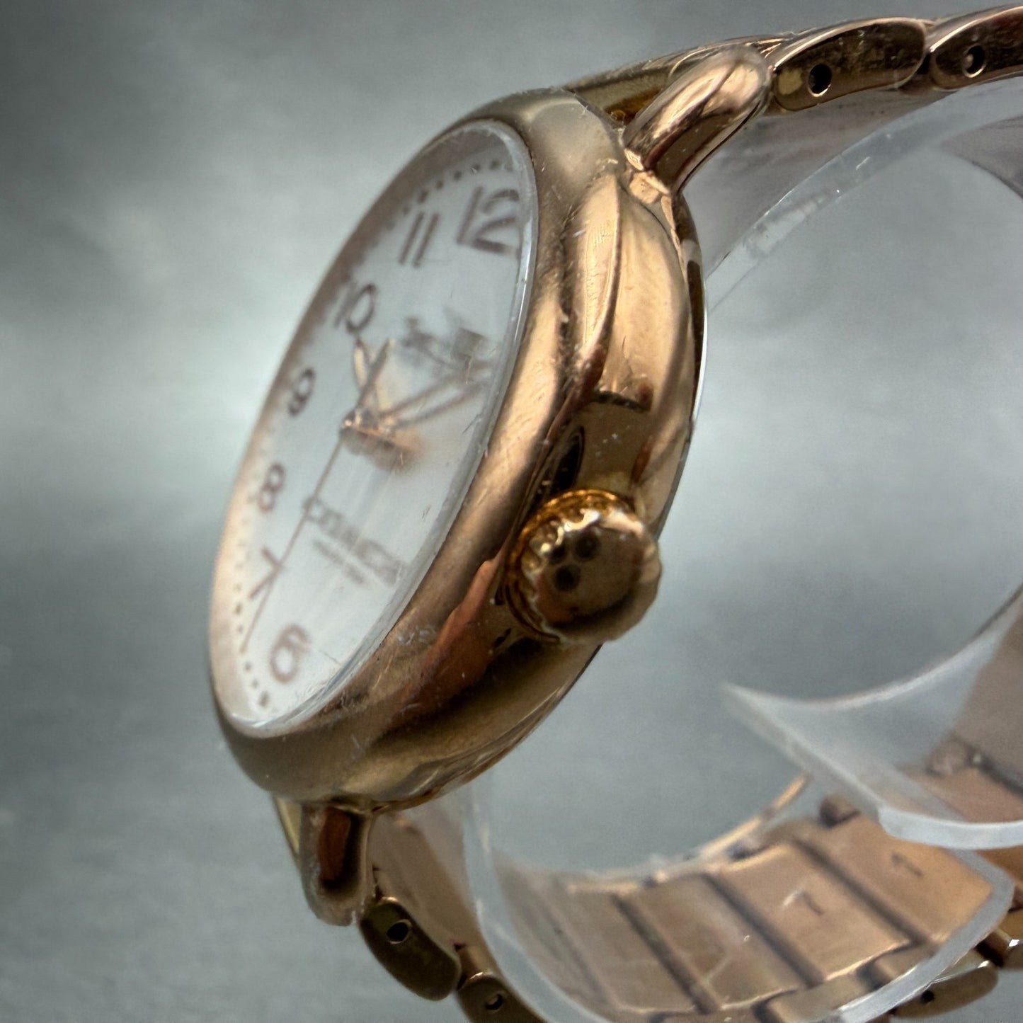 Coach Delancey Watch Women 36mm Silver Dial Rose Gold Round 14502497 New Battery2