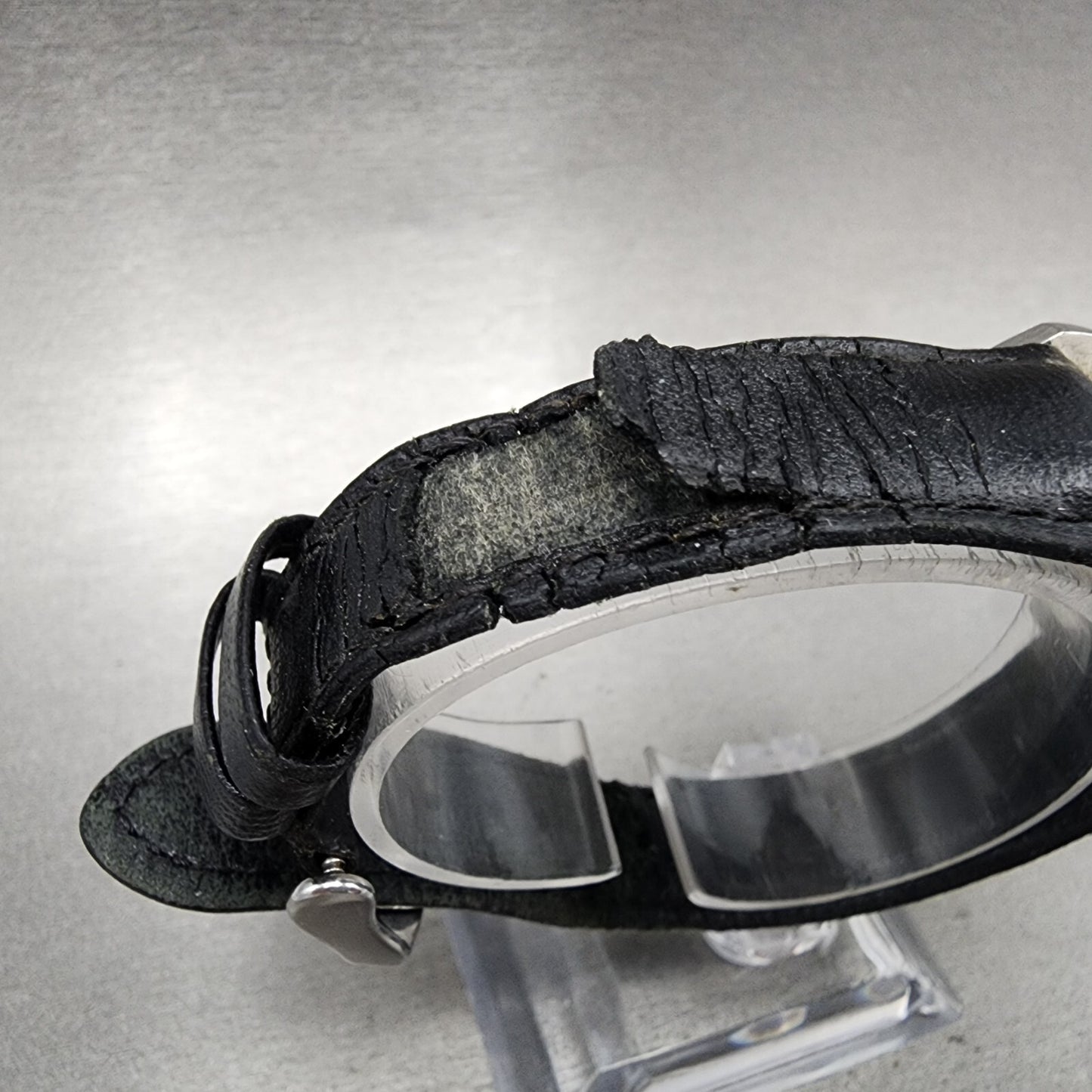 Timberland Dive Watch Men 36mm Orange Dial Steel Date Round YBAL1 New Battery10