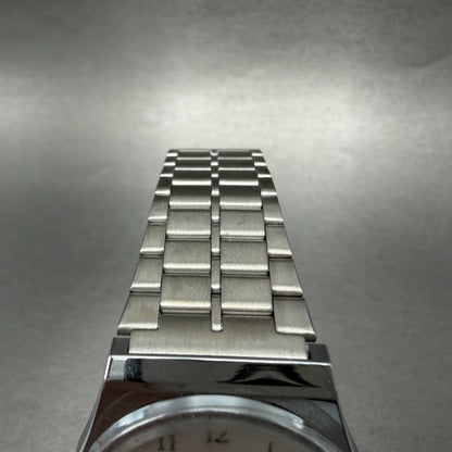 Casio MQ-336 Watch Men 33mm White Dial Silver Tone Round New Battery Vintage ABC4
