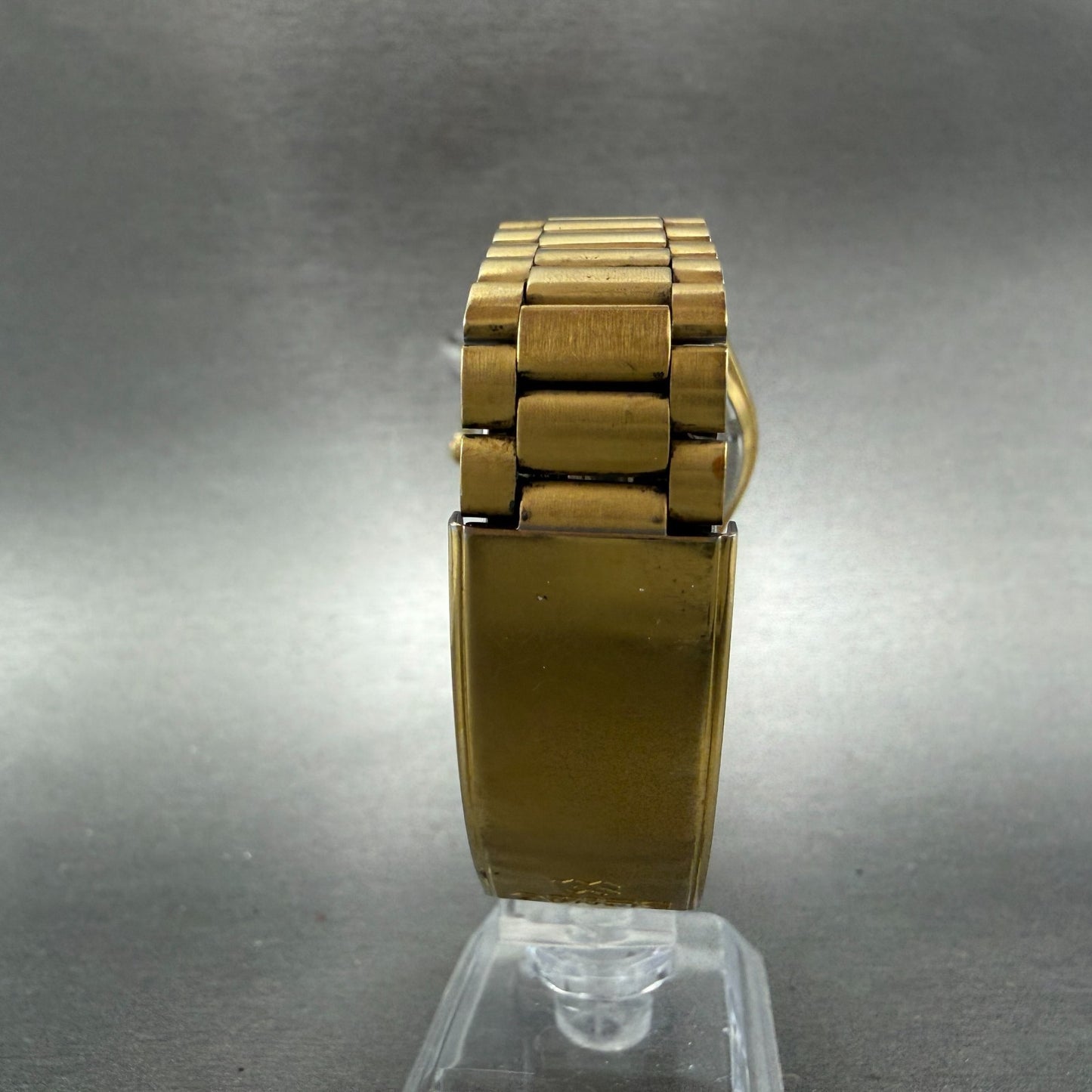 Seiko SQ Watch Men 35mm Cream Dial Gold Tone Daydate 8123-7239 New Battery7