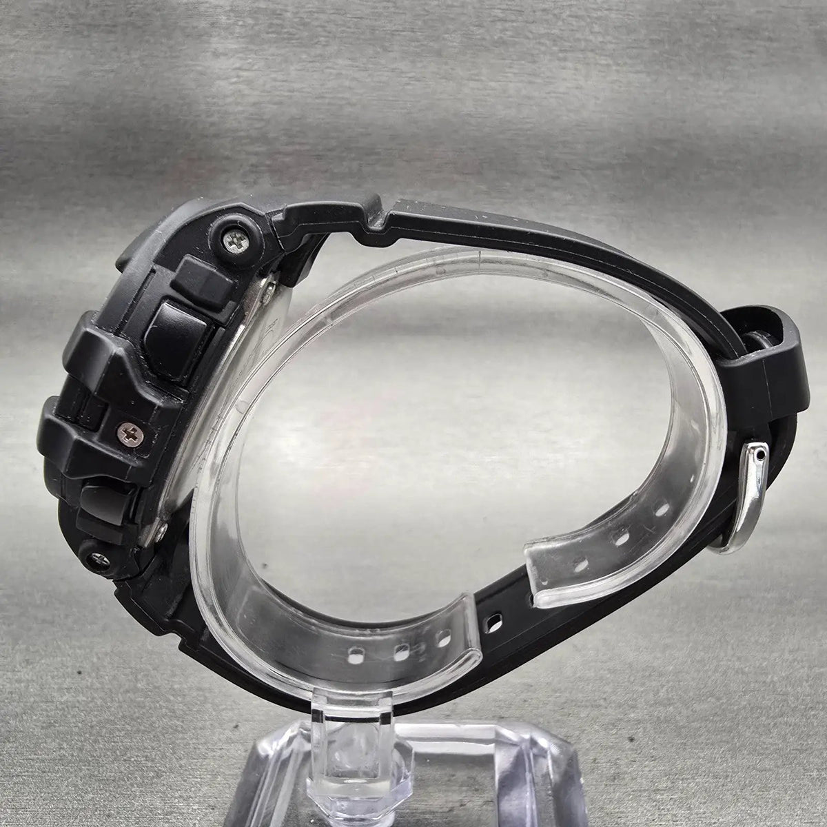 Casio Baby-G BGD-140 Watch Women 43mm Black Dial Black Chrono Alarm New Battery6