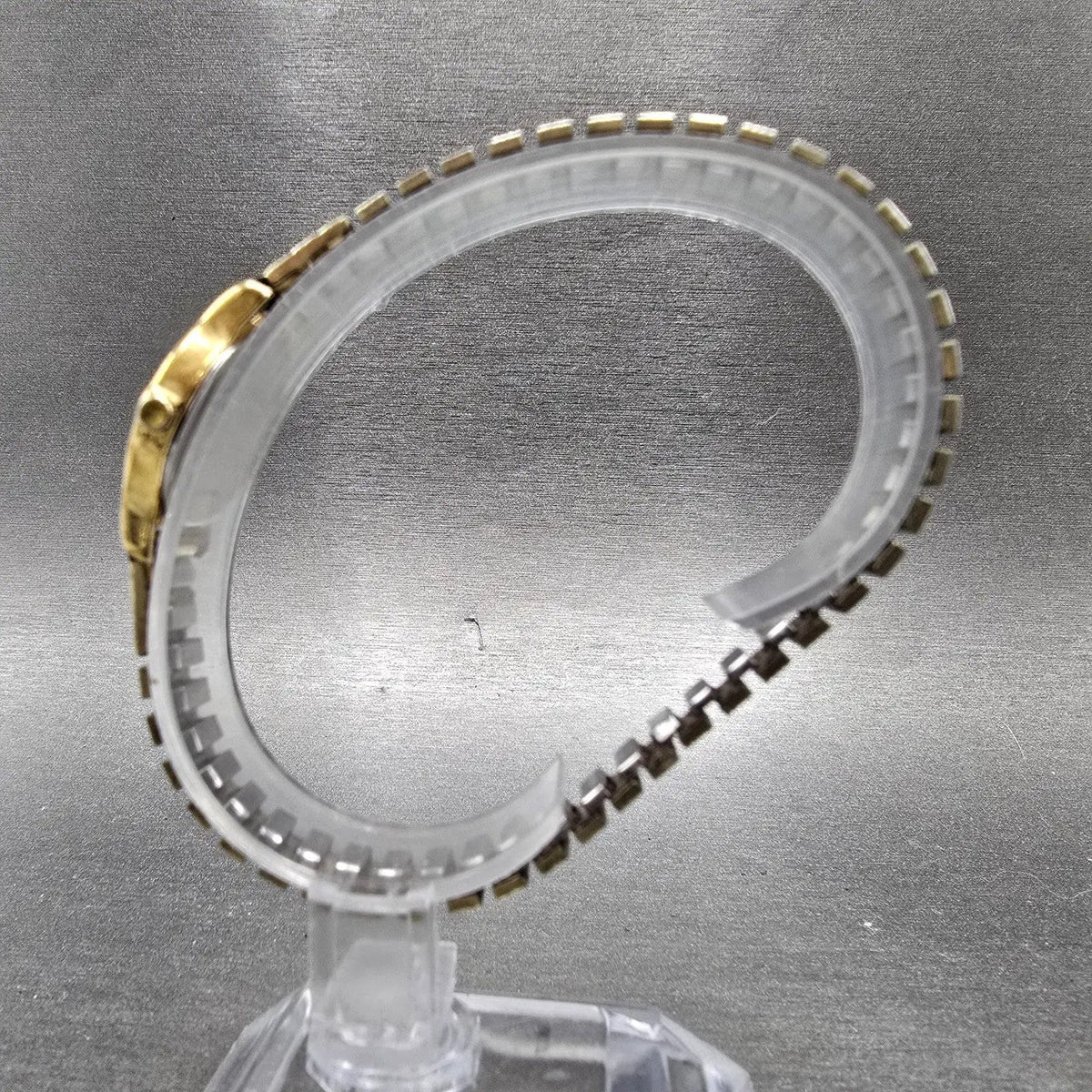 Wittnauer Watch Women 20mm Gold Dial Gold Tone Round New Battery VTG7