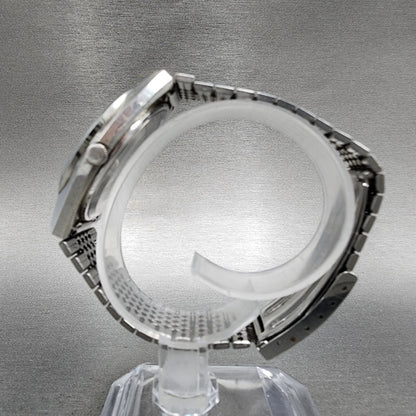 Seiko Type 2 Watch Men 35mm White Dial Steel Daydate Round 71238100 PARTS7