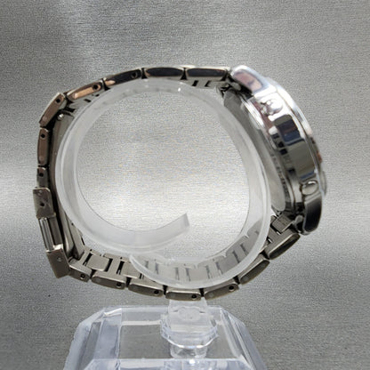 Casio Oceanus OCW10 Watch Men 36mm Black Dial Titanium Chrono Solar Works8