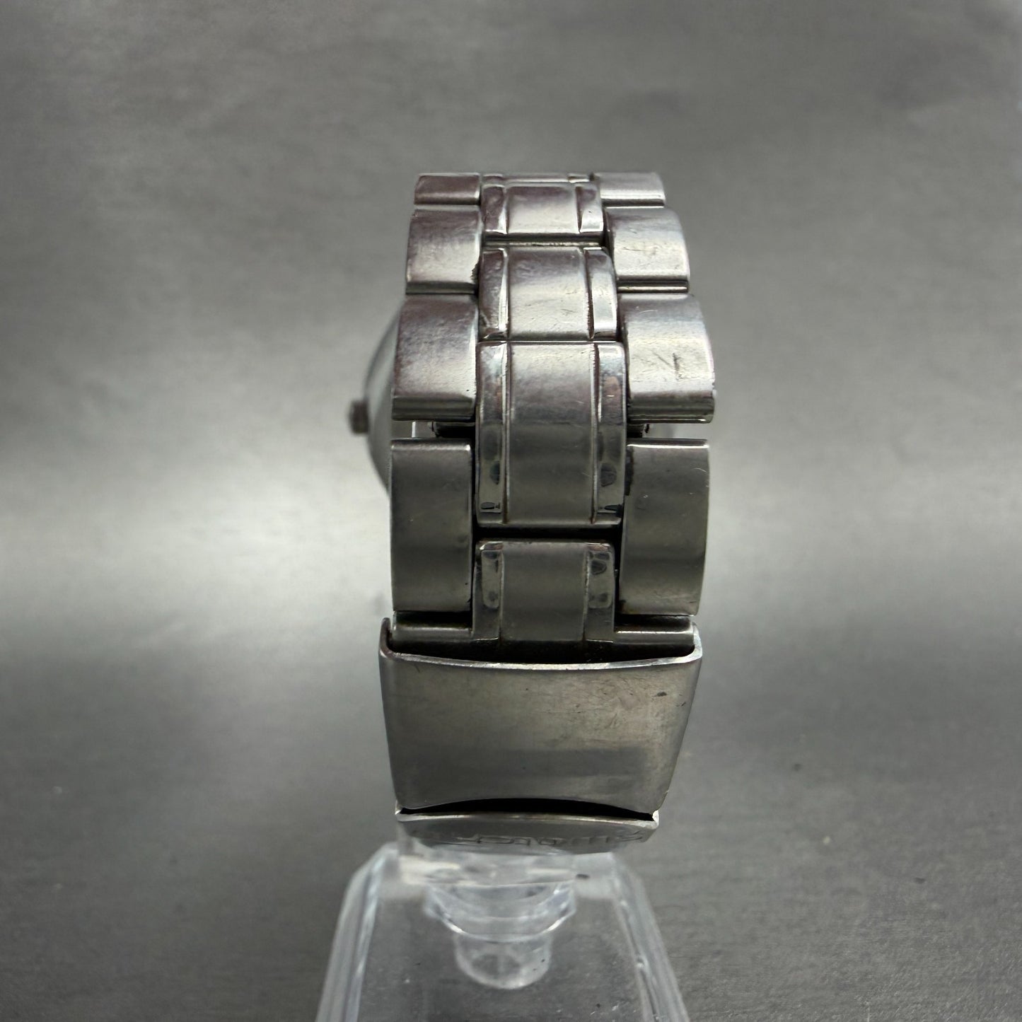 Swatch Irony Uomo d'Onore Watch Men 37mm Black Dial Steel Date Round New Battery7