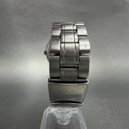Swatch Irony Uomo d'Onore Watch Men 37mm Black Dial Steel Date Round New Battery7