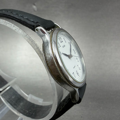 Seiko ALBA Watch Women 27mm White Dial Silver Tone Round V501-6K00 New Battery3