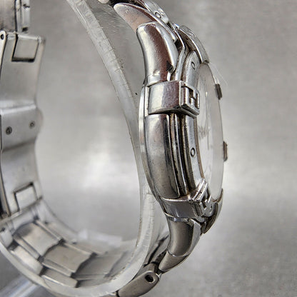 Fendi Orologi Watch Women 26mm White Dial Silver Tone Date Round 3500L PARTS4