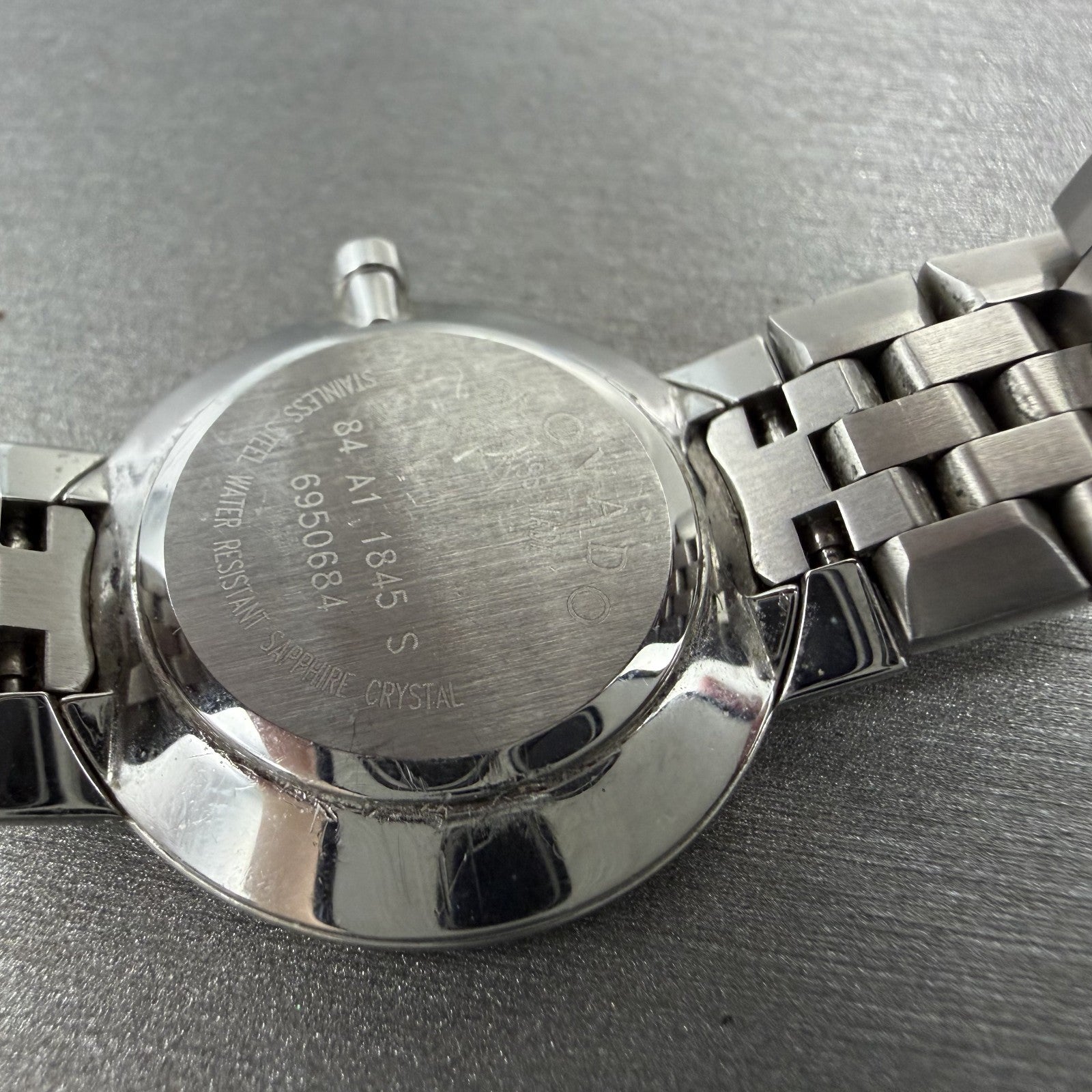 Movado Faceto Watch Women 25mm MOP Dial Steel Diamonds Round 0605146 New Battery9