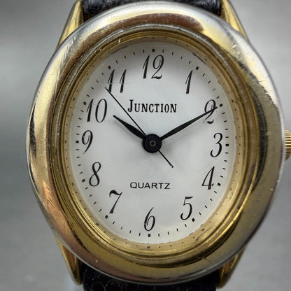 Citizen Junction Watch Women 21mm White Dial Gold Oval 5930-344596 New Battery1