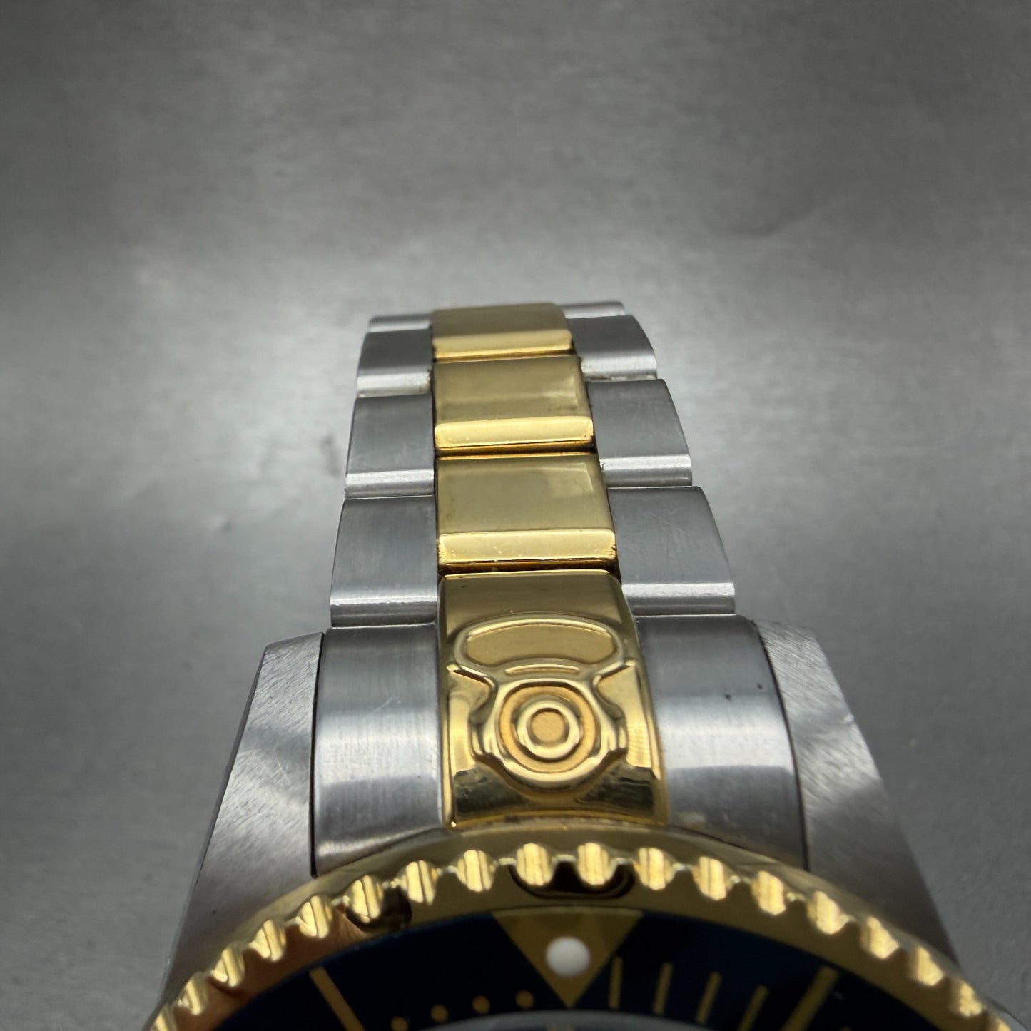 Invicta Grand Diver Automatic Watch Men 47mm Blue Dial Two Tone Date 23305 Runs4