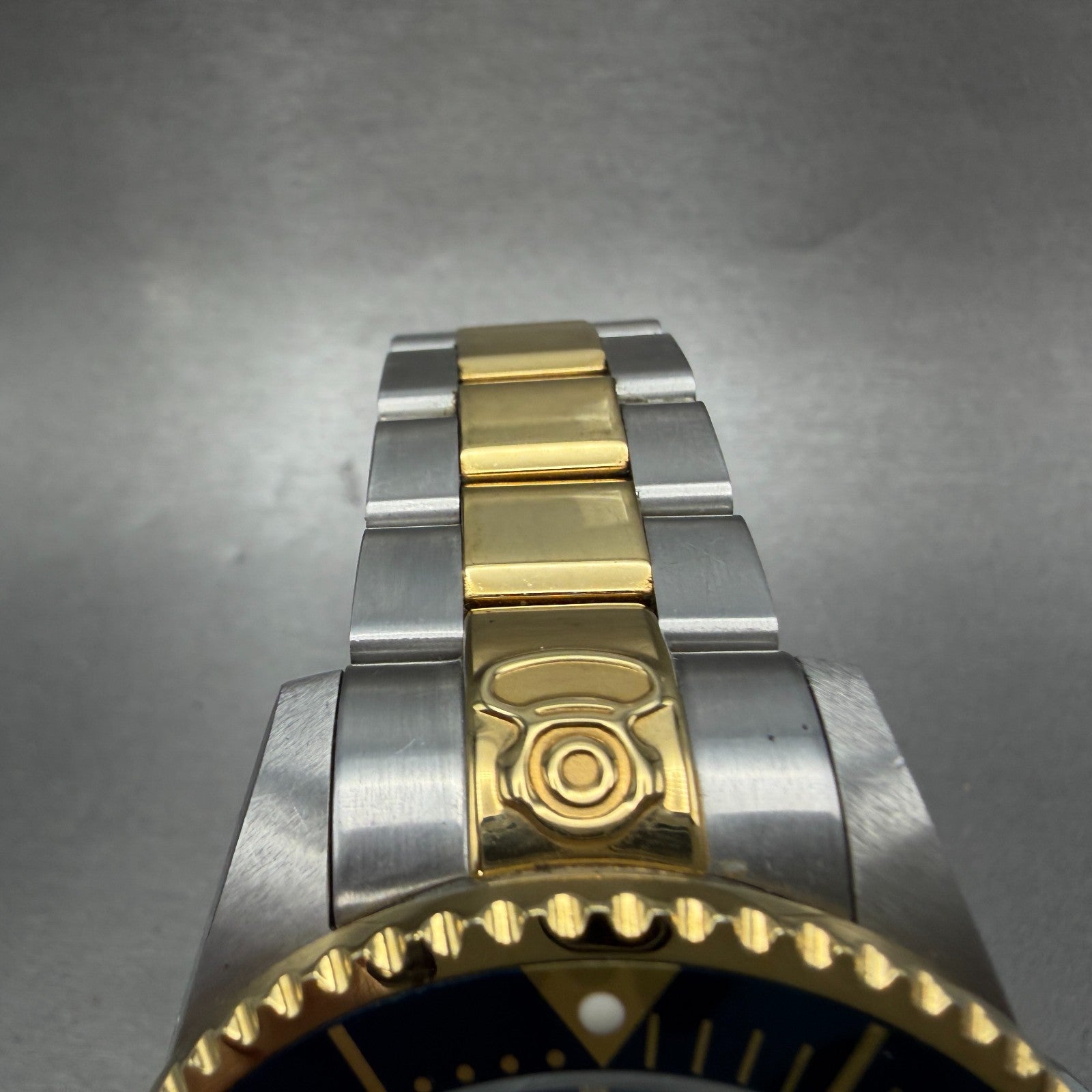 Invicta Grand Diver Automatic Watch Men 47mm Blue Dial Two Tone Date 23305 Runs4