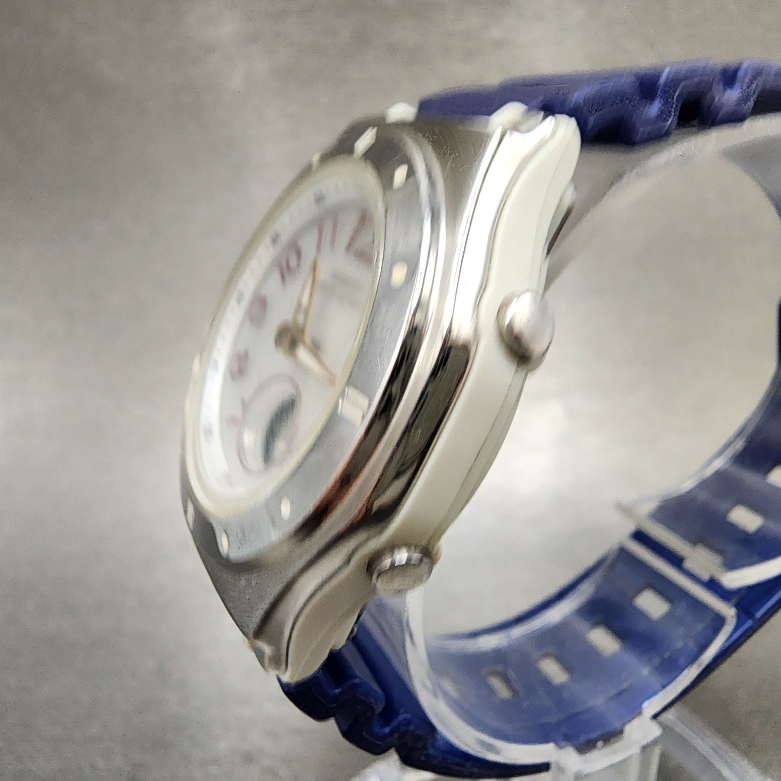 Casio Wave Ceptor Watch Women 34mm White Dial White Tone Date LWAM143 New BattB2