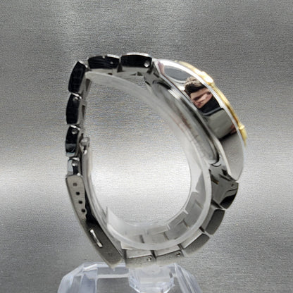 Tissot PR100 Chronograph Watch Women Silver Dial TwoTone T101.917.22.031.00 PART9
