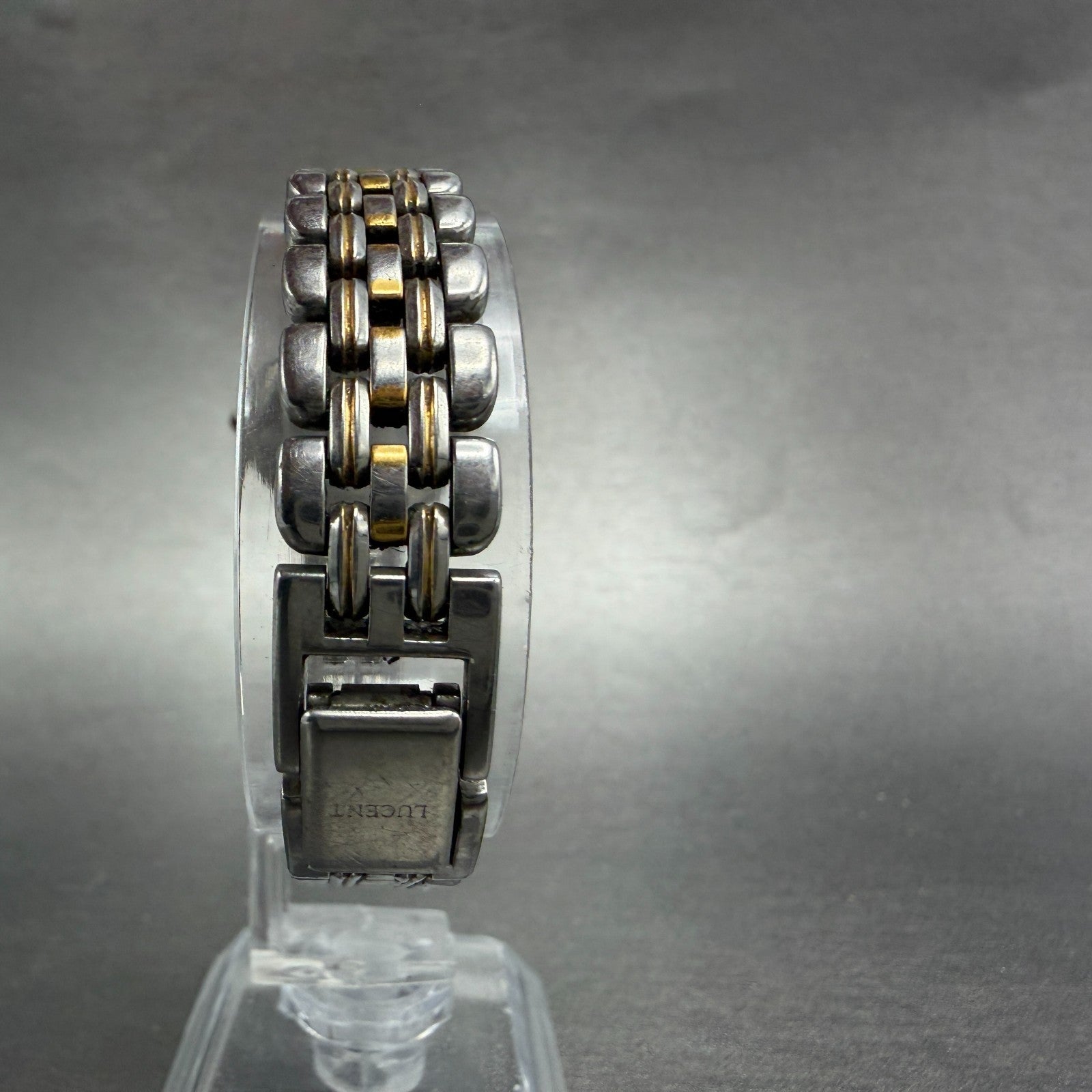 Seiko Lucent Watch Women 23mm Champagne Dial Two Tone 1F21-0J60 New Battery7
