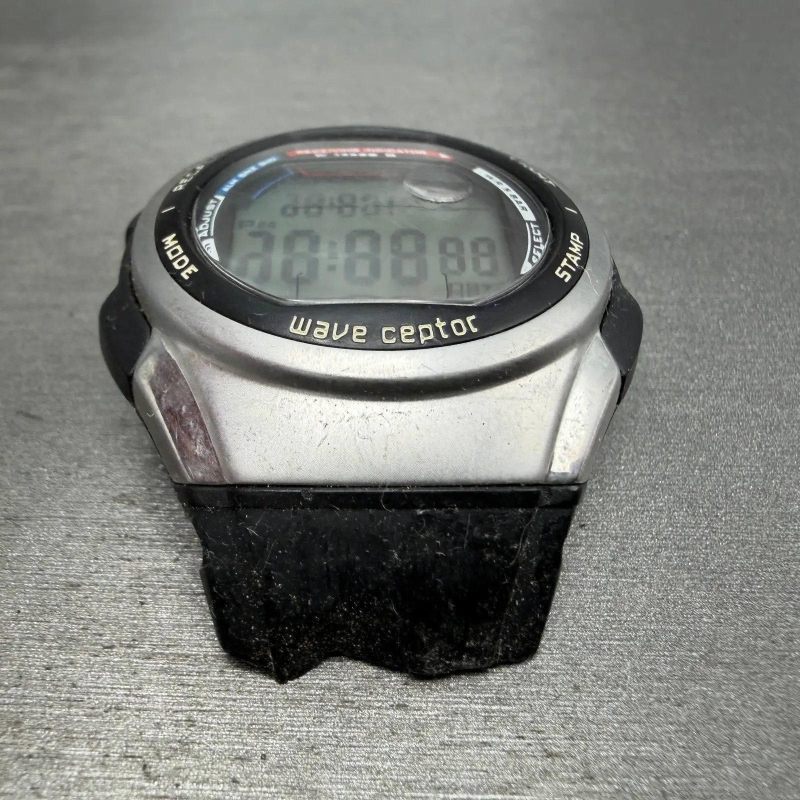Casio WV-57HJ Watch Men 41mm Digital Silver Alarm Chronograph New Battery2