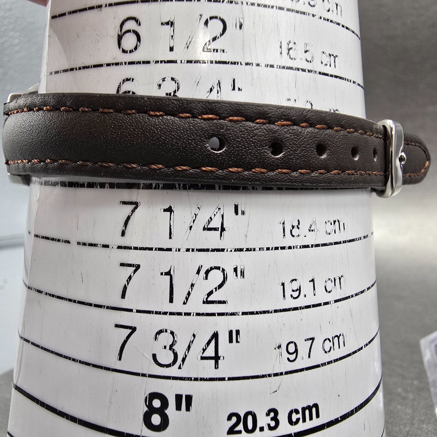 Tissot PR 50 Watch Women 25mm Silver Dial Steel Date Leather J326/426 New Batt10