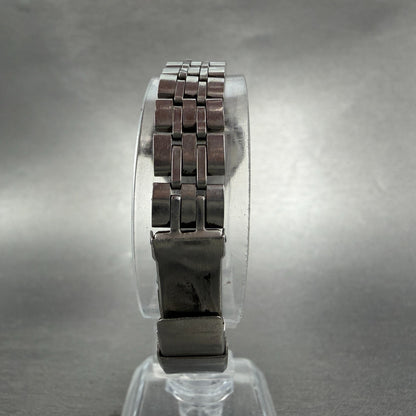 Seiko Automatic Watch Women 25mm Silver Dial Silver Tone Daydate 2206-0480 PARTS8