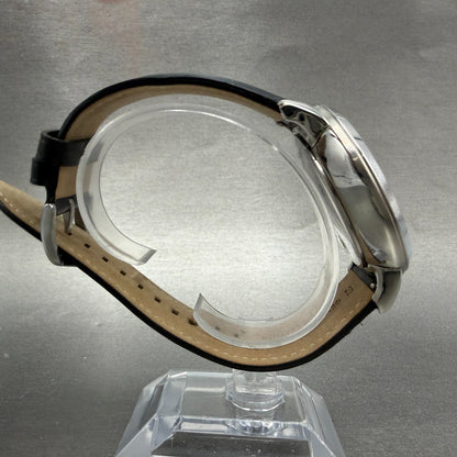Fossil Neutra Chronograph Watch Men 44mm Black Dial Steel Date FS5452 NewBattery8