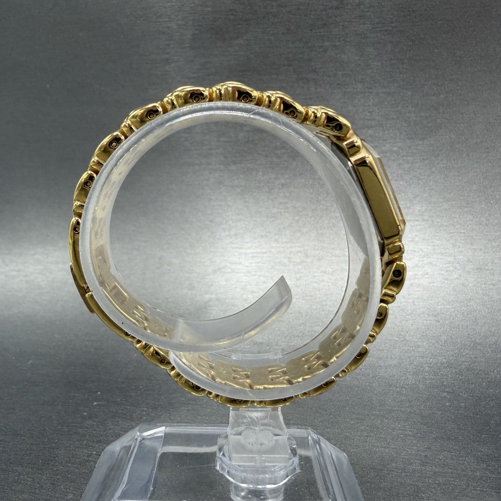 Citizen Watch Women 13mm MOP Dial Gold Tone Hexagon 5421-H07537 New Battery ABC8