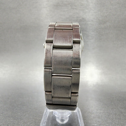 Citizen Watch Men 35mm Blue Dial Silver Tone Date 2510-S027845 New Battery