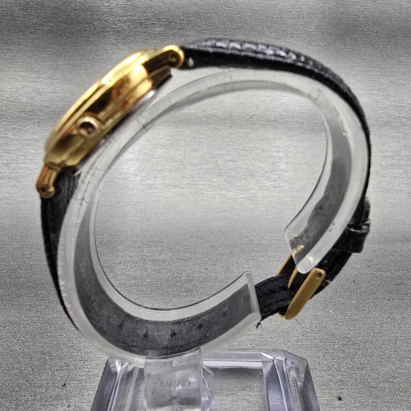 Bulova Watch Women 26mm Champagne Dial Gold Tone Round New Battery Vintage6