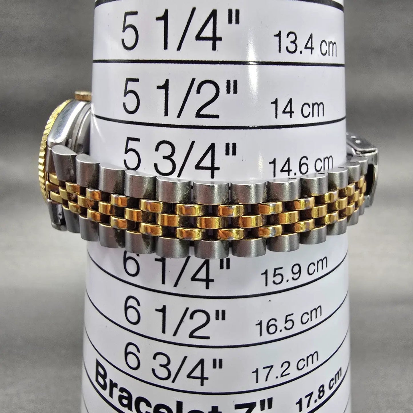 Seiko SQ Watch Women 24mm Silver Dial Two Tone Daydate Round 3Y03-0169 New Batt9